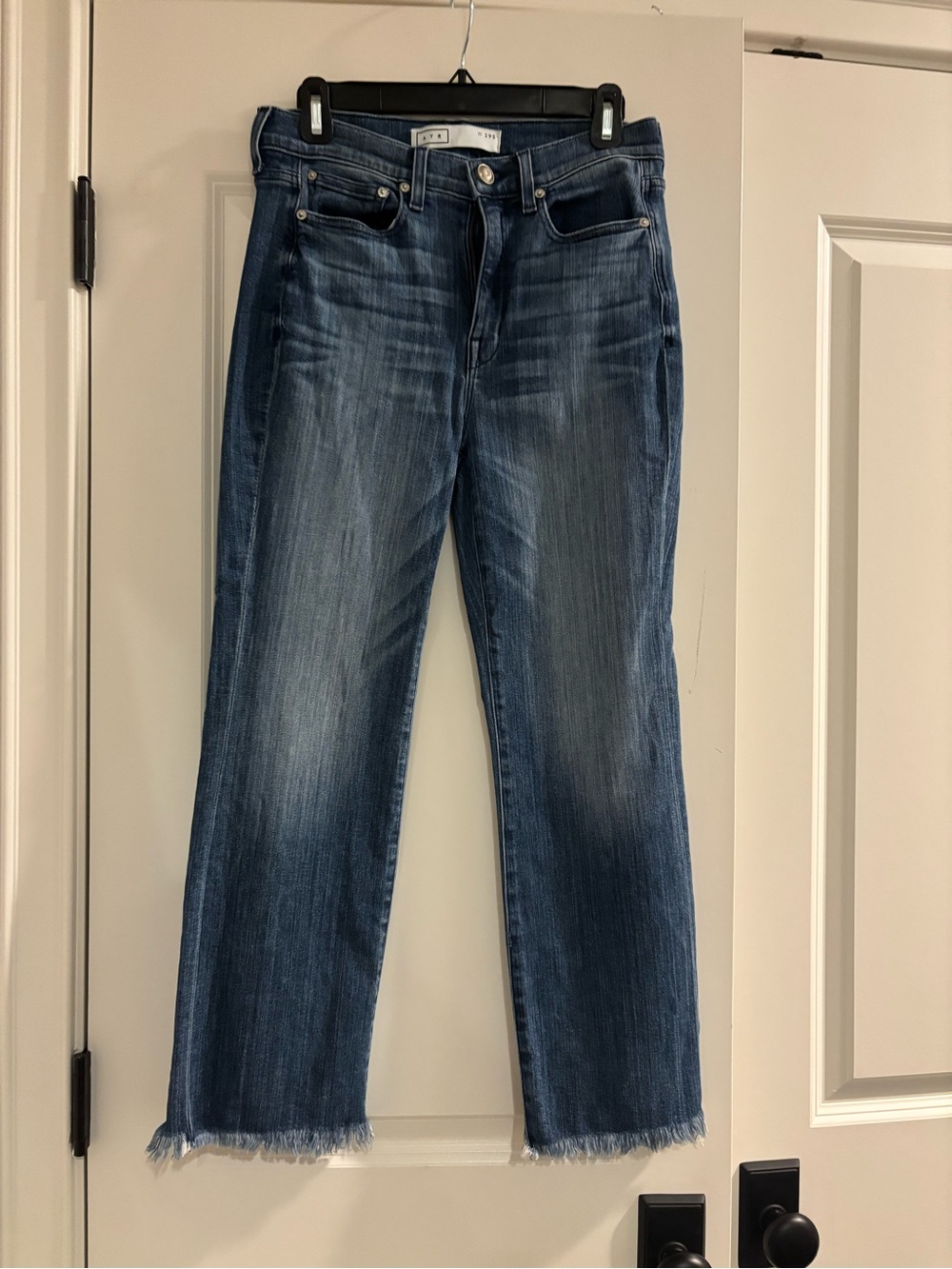 AYR Mid Wash Ankle Crop Jeans